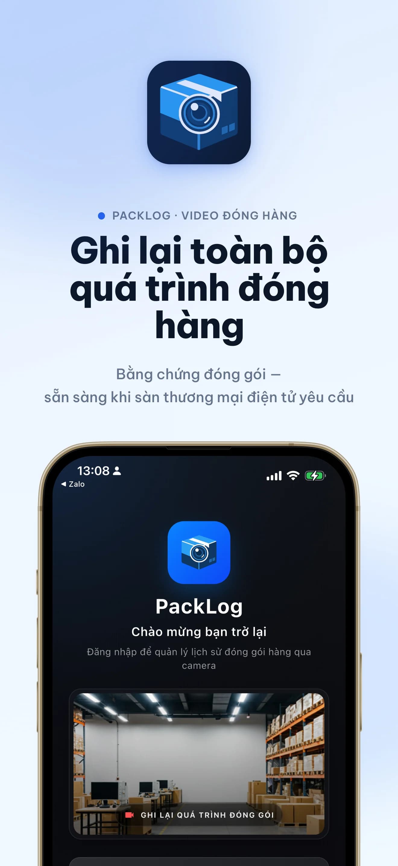 Cách chuẩn bị góc quay video đóng hàng bằng điện thoại cho shop online
